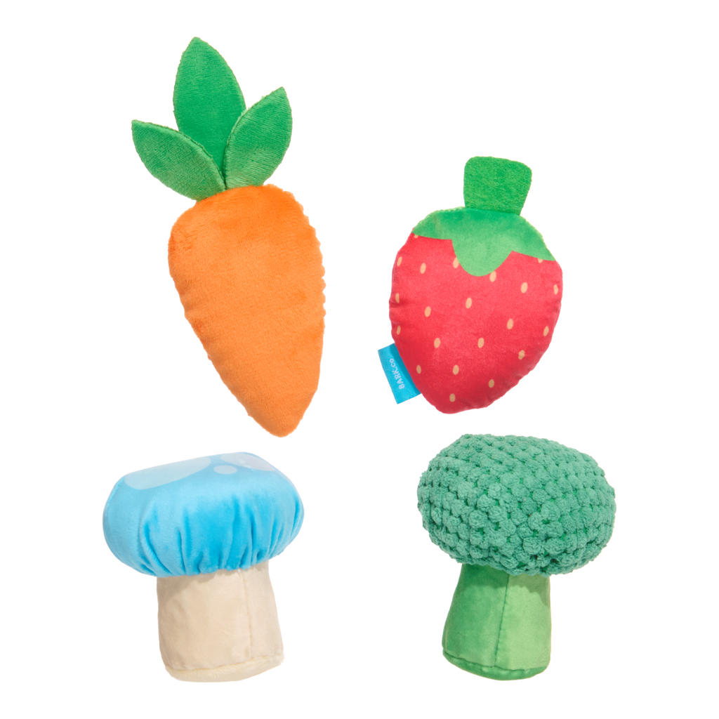 Veggie Patch Pals Plush Multi-Part Dog Toy