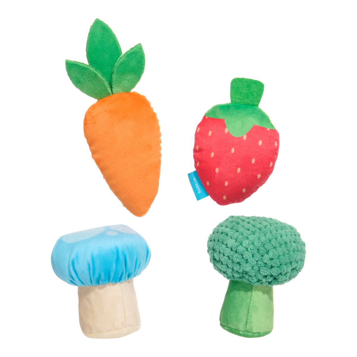 Veggie Patch Pals Plush Multi-Part Dog Toy