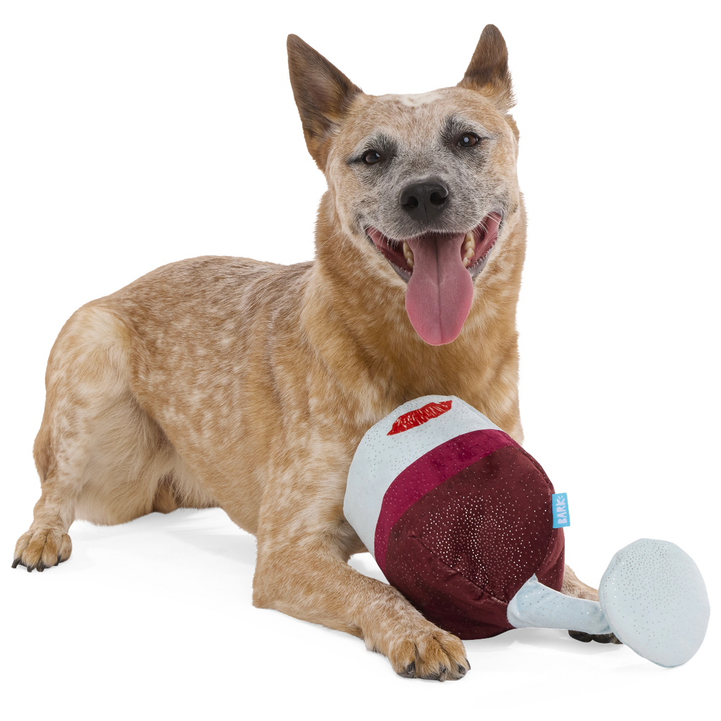 Grrrrande Vino Plush Extra-Large + Tug Dog Toy