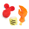 The Maine Event Plush Multi-Part Dog Toy