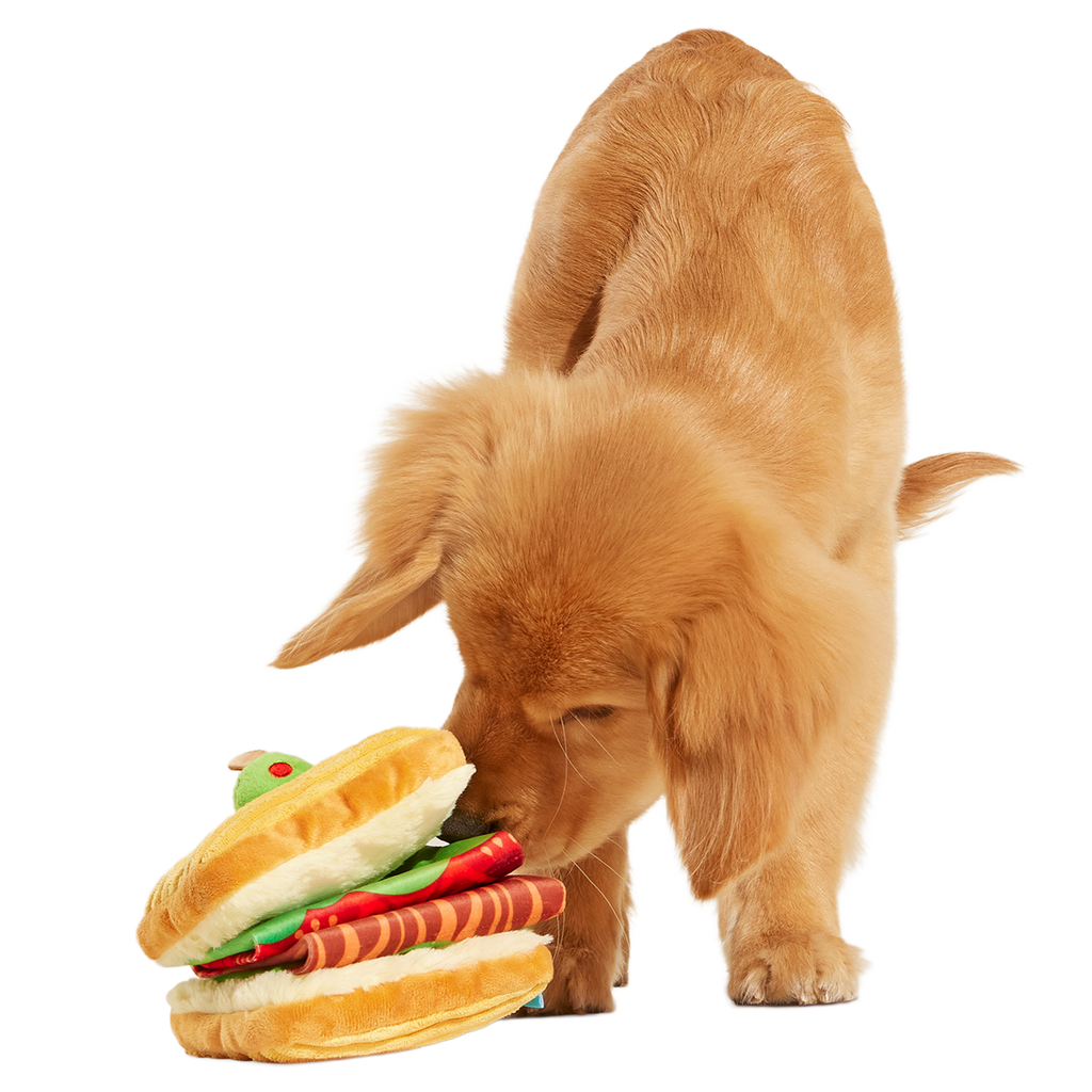 Barkin, Lettuce & Tomutto Plush Tug Dog Toy