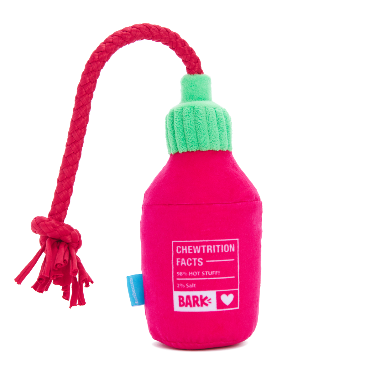 Hot Stuff Plush Tug Dog Toy