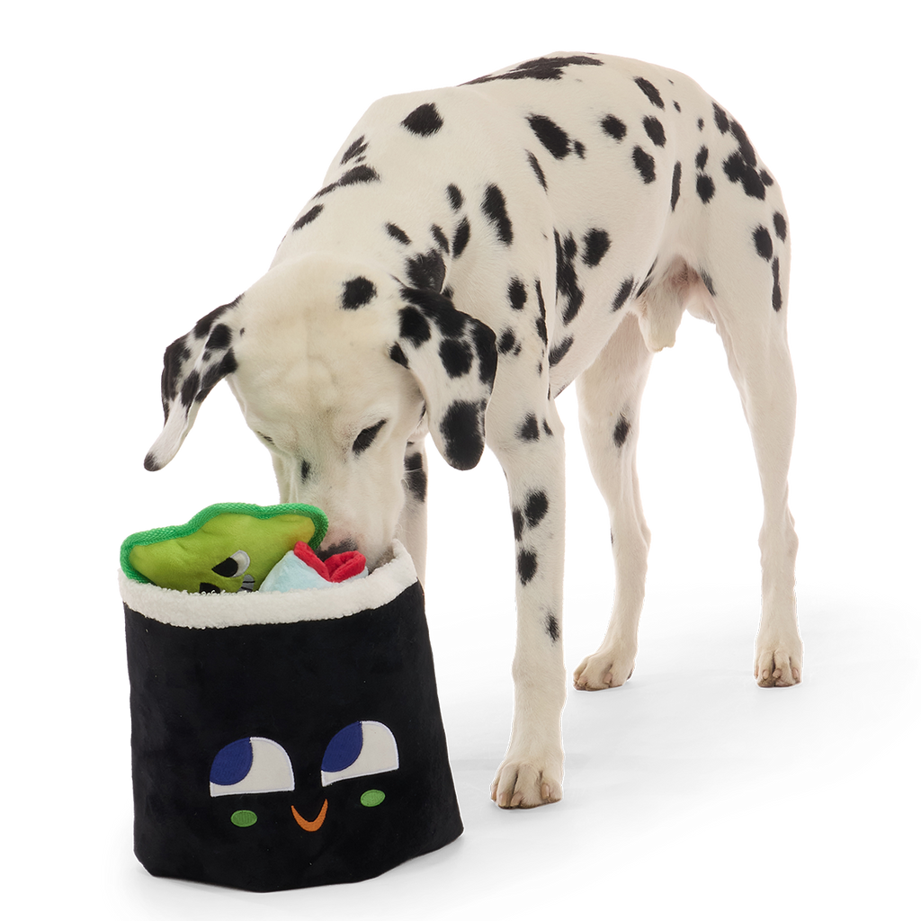 Chewshi Roll Snuffle Mat Plush Extra-Large + Multi-Part + Enrichment Dog Toy