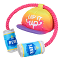 Chug n' Tug Hat Plush Dog Toy