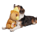 Sticky Paws Honey Bear Plush Extra-Large Dog Toy