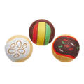 Ballscoti Cookies Plush Multi-Part Fetch Dog Toy