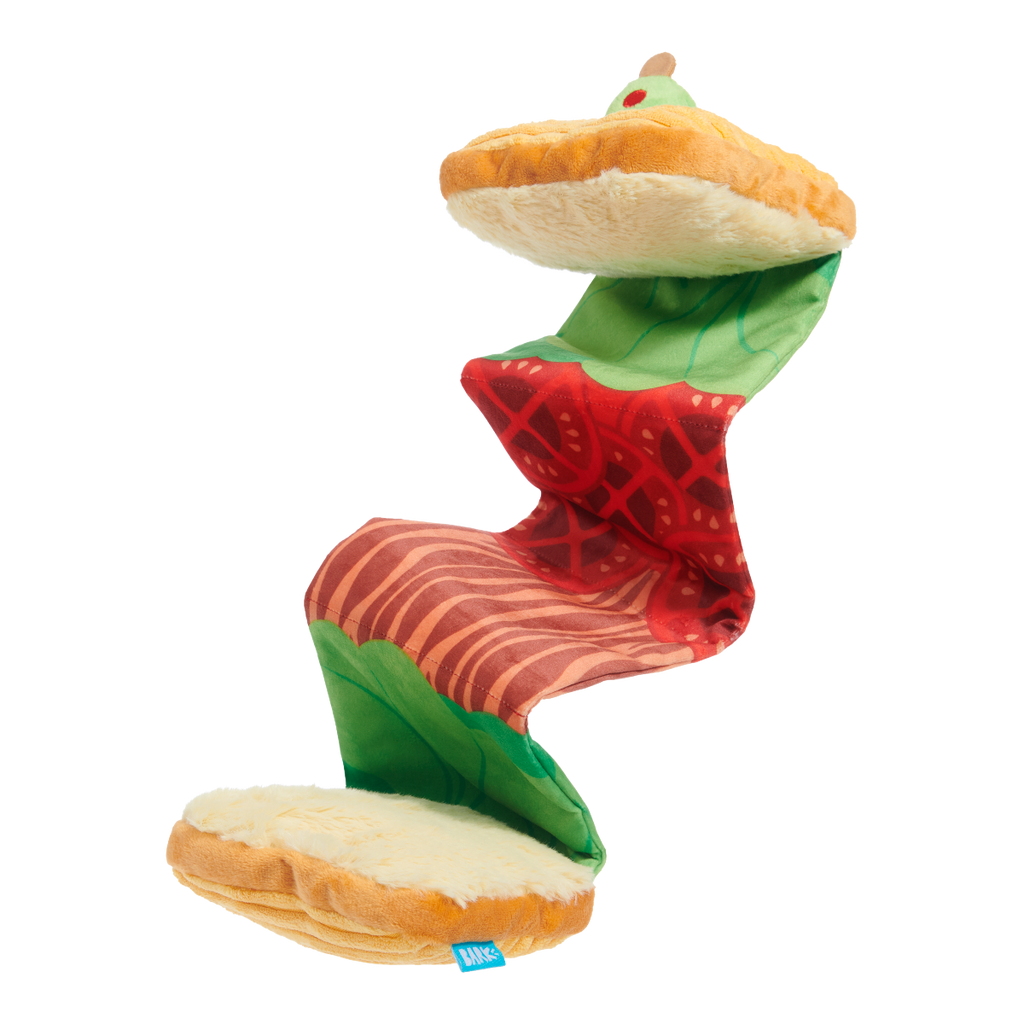 Barkin, Lettuce & Tomutto Plush Tug Dog Toy