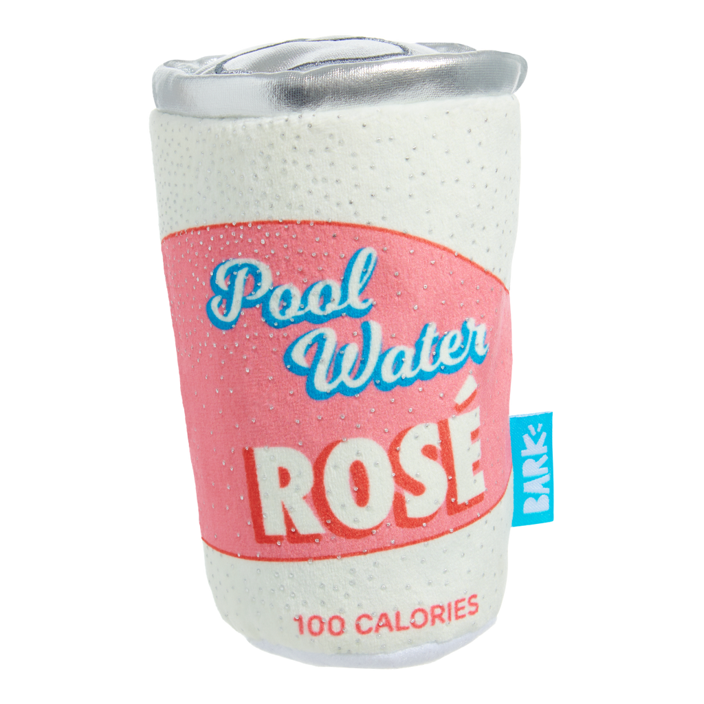 Pool Water Rose Plush Dog Toy