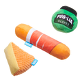 Primo Pawsto Plush Multi-Part Dog Toy