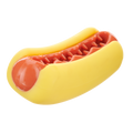Treat Meat Hotdog Super Chewer Durable Enrichment Dog Toy