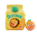 Fresh Squeaked OJ Plush Multi-Part + Enrichment + Fetch Dog Toy
