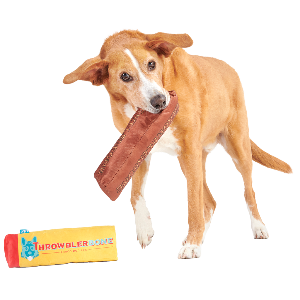 ThrowblerBone Plush Extra-Large + Multi-Part + Enrichment Dog Toy