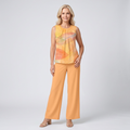 Amber | Leaf Print Two-Piece Set